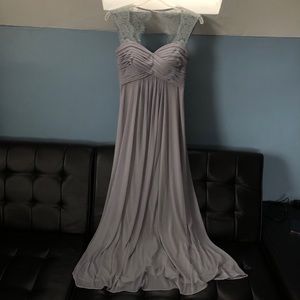 Women’s Prom Bridesmaid Lace Straps Dress